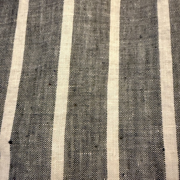 Rafaella Black and White Linen button up blouse - Picture 3 of 11